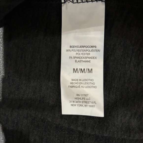 Reebok Charcoal Hooded Long Sleeve Shirt - Picture 2 of 5
